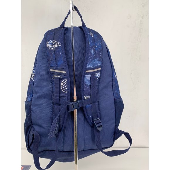 Lands End Kids Teenagers Space Galaxy Blue Back Pack - Picture 9 of 12
